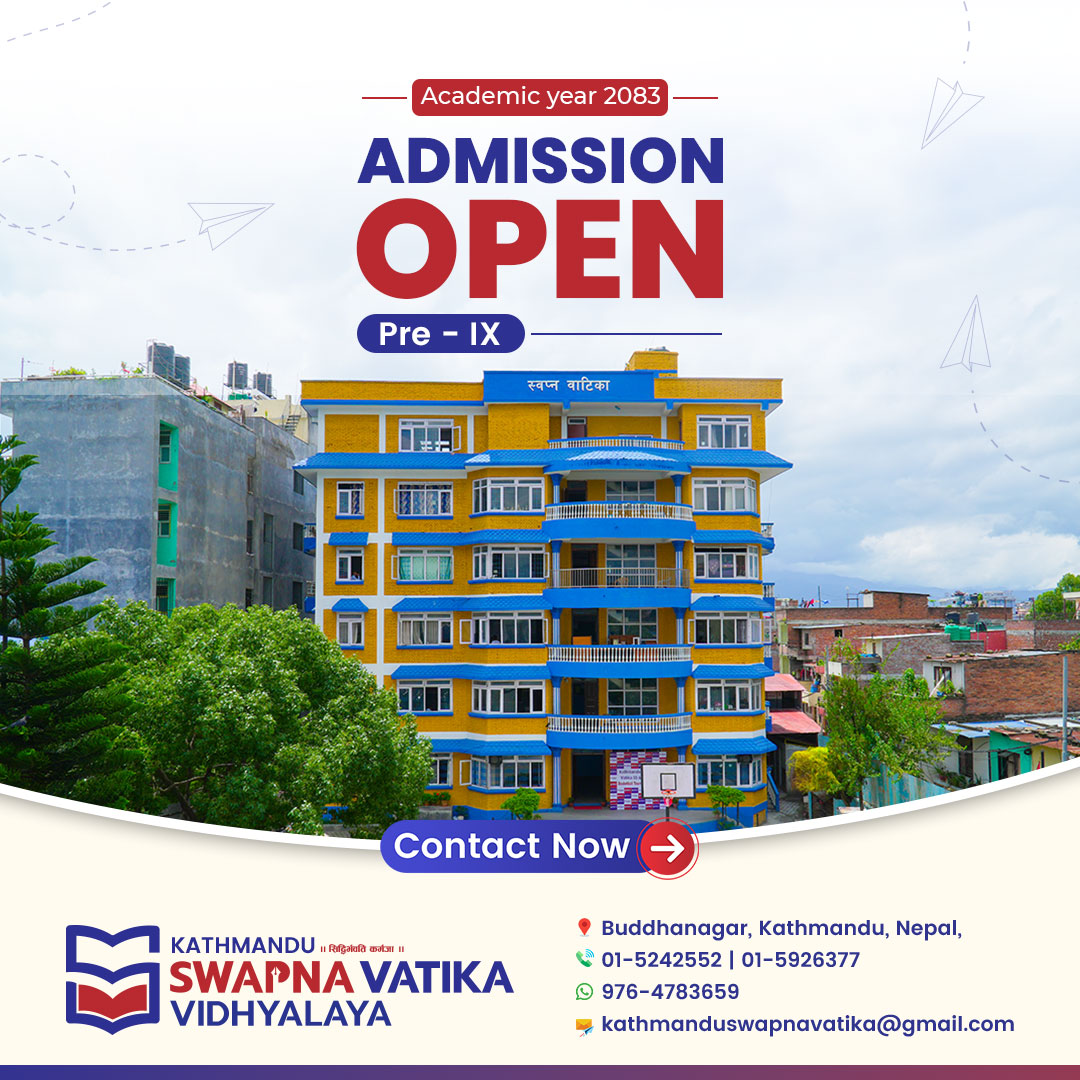 Admission Open from PG to IX and XI